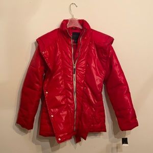 tommy hillfiger xl (16) apple red girls jacket